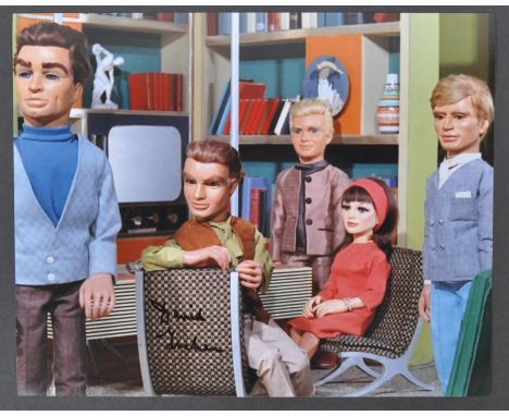 Thunderbirds - David Graham - an autographed 8x10" colour photograph from the classic cult Gerry Anderson series, depicting t