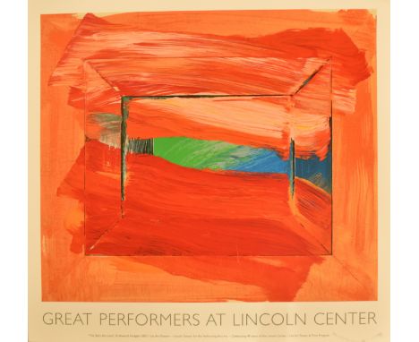 After Howard Hodgkin (British, b. 1937)

The Sky's The Limit
Published by The Lincoin Centre 2002
Edition of 500
Serigraph on