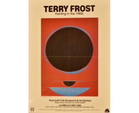 After Terry Frost RA (British, 1915-2003)
Painting in the 1980's
Exhibition poster for the 1987 exhibition at the&nbsp;Newlyn