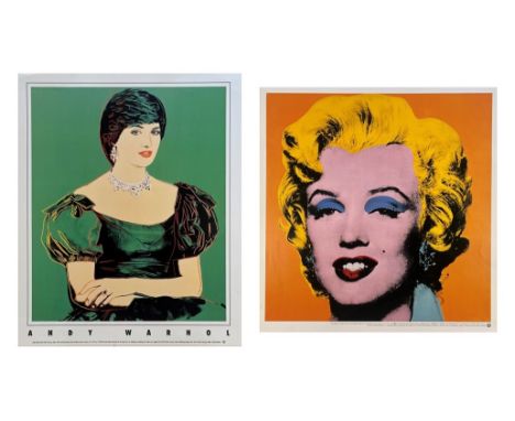After Andy Warhol (American, 1928-1987). Two offset lithographs comprising:


Princess Diana 
Published by Te Neus in, 1998
E