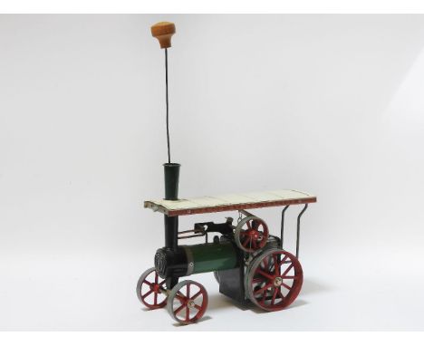 A Mamod steam traction engine, 23cm high