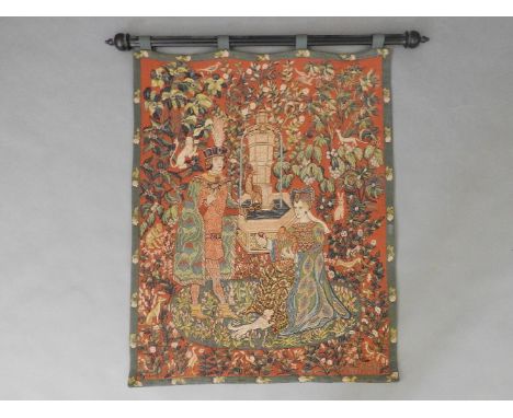 A French Romance of the Rose tapestry
