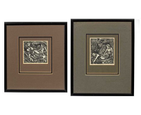 ARR John Buckland Wright (1897-1954)Two Scenes from Keats's Endymionunsigned, published by the Golden Cockerel Press, 1947, f