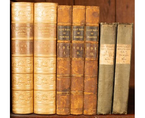 Poetry and Literature to include: Browning (Robert) The Poetical Works, London: Smith, Elder &amp; Co., 1902, 2 volumes, attr
