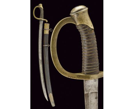 dating: late 19th Century provenance: Russia Curved, single -and false-edged blade with double fuller, at the tang the marks 