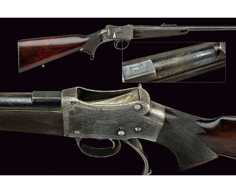 dating: last quarter of the 19th Century provenance: England Round, rifled barrel (to be cleaned), provided with foresight on