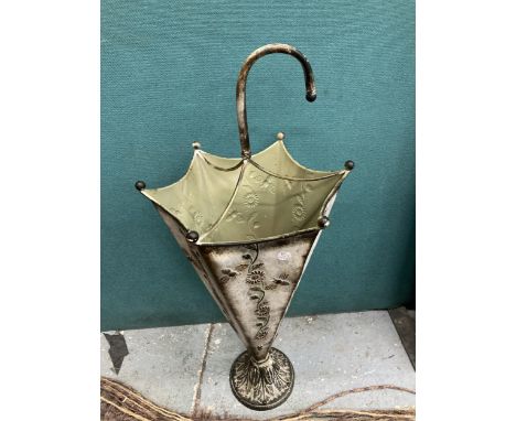 A DECORATIVE UMBRELLA SHAPED STICK STAND 