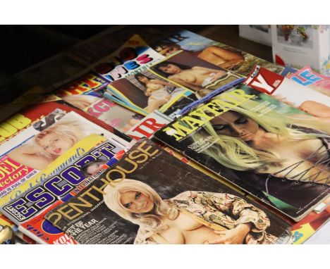 A COLLECTION OF VINTAGE EROTIC MAGAZINES 
