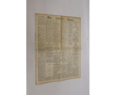 A VINTAGE 'THE TIMES' NEWSPAPER DATED TUESDAY, MAY 19, 1914 