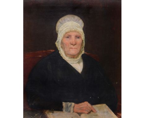 T* RENTON (19TH CENTURY) Portrait of James Kemp of Hoxton Academy Chapel (1745-1819) and his wife Mary Kemp (d.1837), a pair,