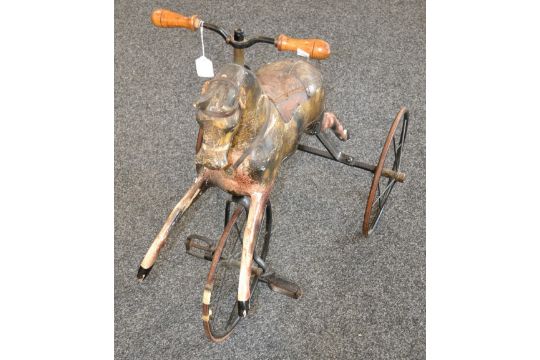 victorian horse tricycle