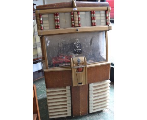 A BAL-AMi Model E style 1950's jukebox.