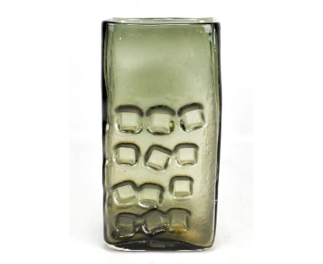 GEOFFREY BAXTER FOR WHITEFRIARS; a 'Nuts and Bolts' vase in Pewter colour, height 27cm.Additional InformationLight scratches 
