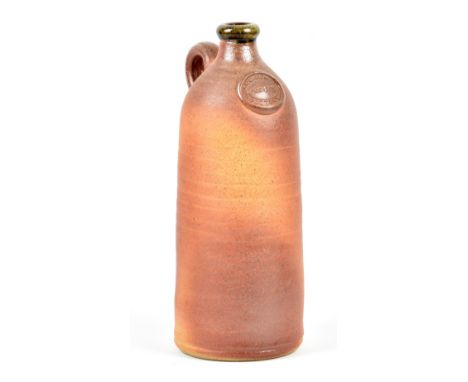 JOHN LEACH (born 1939) for Muchelney Pottery; a stoneware flagon commemorating the pottery's 30th anniversary, impressed JHL 