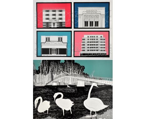 JULIAN BOVIS; a signed limited edition giclée print, 'Love is the River that Drowns the Tender Reed', signed and titled, 1/30