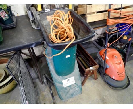 Power performance 1800w chipper/shredder. All electrical items in this lot have been PAT tested for safety and have passed. T