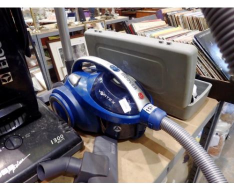 Hoover Vortex vacuum cleaner. All electrical items in this lot have been PAT tested for safety and have passed. This does not