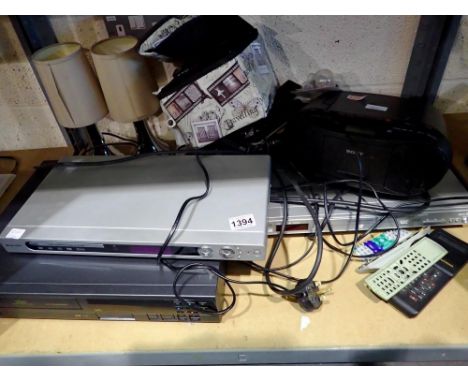 Mixed electrical items and EVO VR headset. All electrical items in this lot have been PAT tested for safety and have passed. 