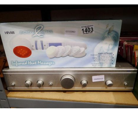 Mixed electricals to include Cambridge A5 integrated amplifier. Not available for in-house P&amp;P 