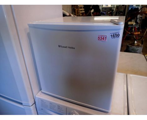 Russell Hobbs table top fridge RHTTLF1, 45 x 47 x 46H, with paperwork. All electrical items in this lot have been PAT tested 
