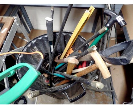 Bin of mixed tools, bin not included. Not available for in-house P&amp;P 