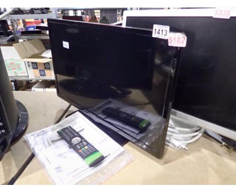 Hitachi 24 inch television /DVD, model 24HYJ45UA with PSU. All electrical items in this lot have been PAT tested for safety a