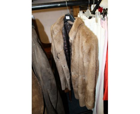 A VINTAGE LADIES FAULKES FUR JACKET 