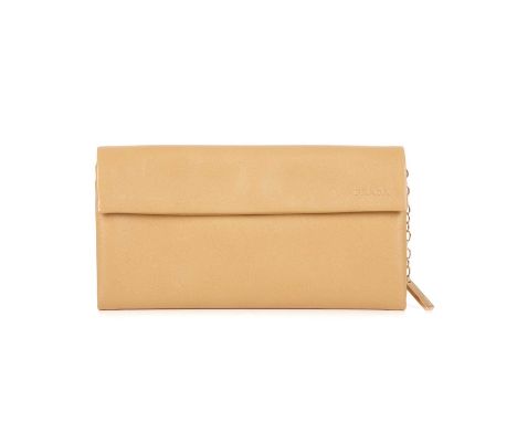 Prada, a nappa leather purse, crafted from luxuriously soft nappa leather, featuring a magnetic snap button fastening, an int