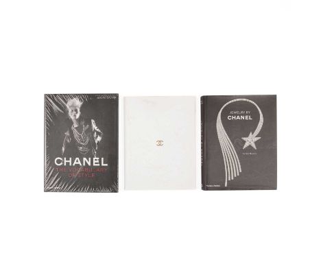 Chanel, a selection of books, to include a Jewelry By Chanel hardback book by Patrick Mauries, a Chanel The Vocabulary Of Sty
