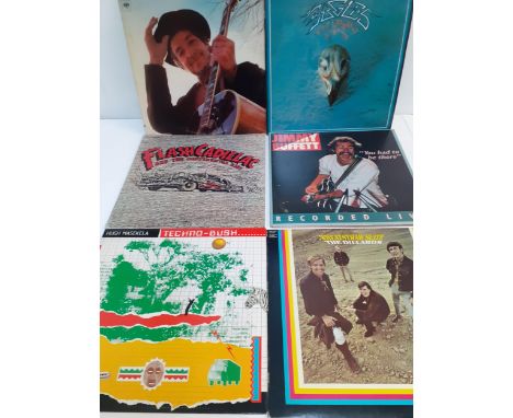 A quantity of mainly 1970's LP's to include Bob Dylan, Jimmy Buffet, Olivia Newton John, Star Wars compilation, Tom Scott and