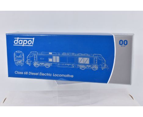 A BOXED DAPOL OO GAUGE CLASS 68 DIESEL ELECTRIC LOCOMOTIVE, 'Brutus' 68019 Transpennine Express, item no. 4D- 022-014, appear