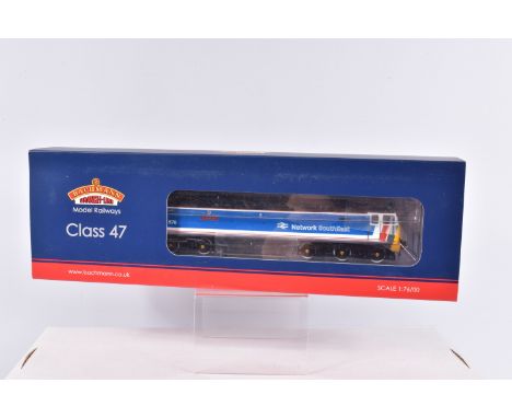 A BOXED  BACHMANN BRANCHLINE  MODEL  RAILWAYS OO Gauge Class 47 numbered 47576 'Kings Lynn' Network Southeast,  Livery:  Red,
