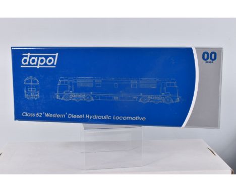 A BOXED DAPOL OO GAUGE CLASS 52 'WESTERN'  DIESEL HYDRAULIC LOCOMOTIVE, BR Maroon D1045 Weathered, 'Western Viscount' full ye