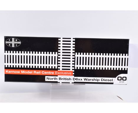 A BOXED KERNOW MODEL RAIL CENTRE EXCLUSIVE MODEL LOCOMOTIVE, OO Gauge, Class 41 North British D600 Warship Diesel Body 'Activ