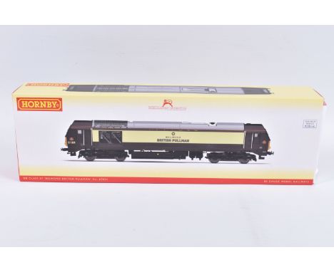 A BOXED HORNBY MODEL RAILWAY OO GAUGE DB CLASS 67, 'Belmond British Pullman' no. 67024, model no. R3774, umber and cream,  ap