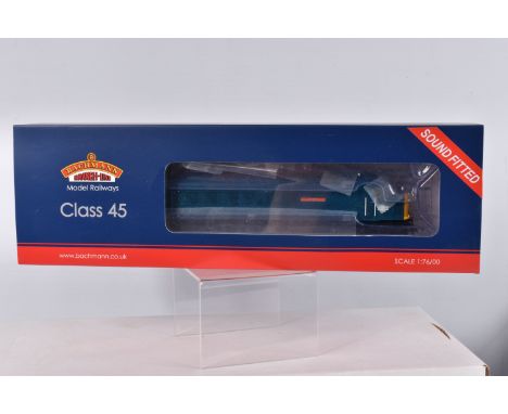 A BOXED  BACHMANN  BRANCHLINE  MODEL RAILWAYS OO GAUGE Class 45 'The King's Shropshire Light Infantry' 45040 in BR blue, Regi