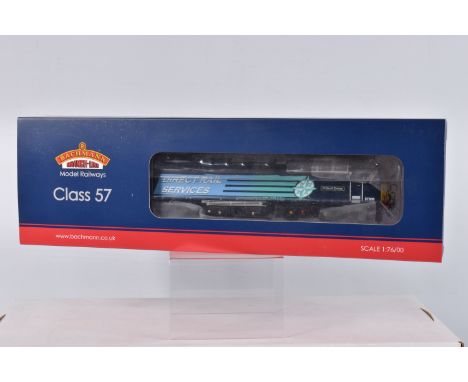 A BOXED  BACHMANN  BRANCHLINE  MODEL RAILWAYS OO GAUGE Class 57 Direct Rail Service  'Pride of Crewe' 5709 DRS Compass blue, 