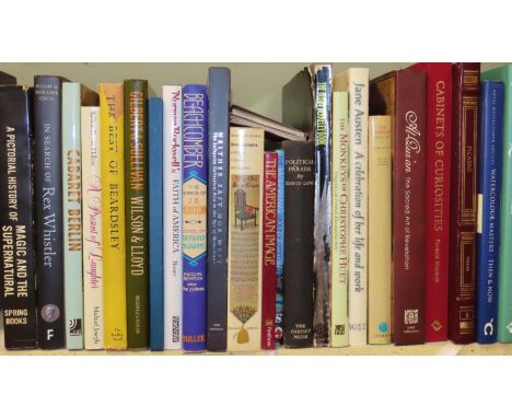 A large mixed library of books relating to art, graphics and illustration (33)