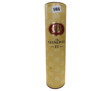 Glenlivet 12 Year Old Single Malt Whiskey, 70cl