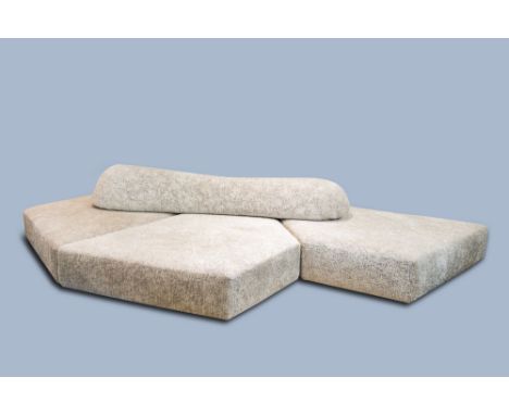 Full title: Francesco Binfare (1939): 'On the Rocks' sofa for Edra, 2004Description: H 72 - L 363 - D 188 cm (dimensions base