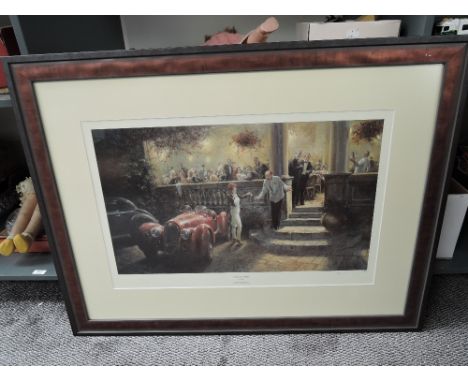 A Limited Edition Framed Print after Alan Fearnley, A Certain Style, numbered 97/200 and signed in pencil, 90cm x 70cm