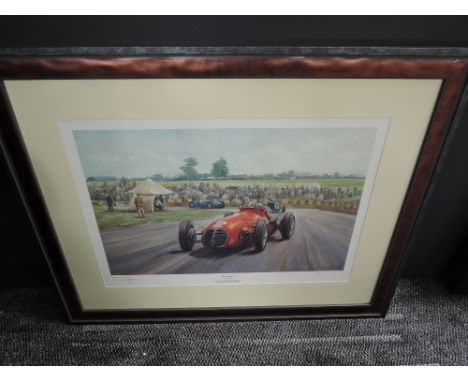 A Limited Edition Framed Print after Alan Fearnley, Grande Epreuve, numbered 41/500 and signed in pencil, 85cm x 70cm
