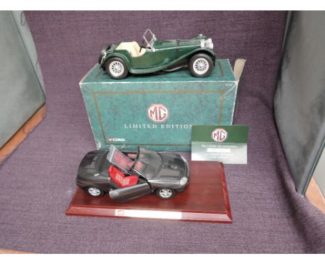 A Corgi Limited Edition 1:18 scale diecast, MGF, 10472/11500 with certificate, with inner packaging and original box 95105 al