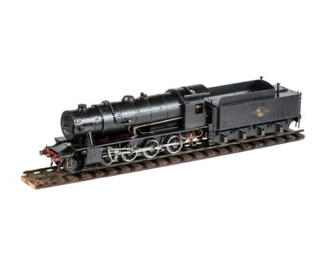 A well engineered 2 1/2 inch gauge model of a Riddles 2-8-0 Austerity Freight live steam tender locomotive No 90567, built to