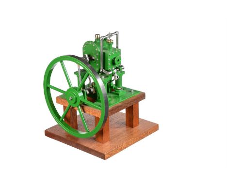 A well engineered model of a Simpson & Shipton short stroke rotary engine, built by Mr D Russell of Frazerburgh from drawings