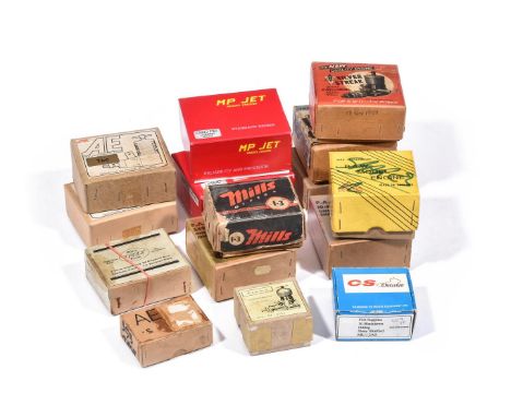 A collection of various boxed diesel and glow model engines, 1950's and later, including a Rivers 'SILVER ARROW' of 3.49cc di