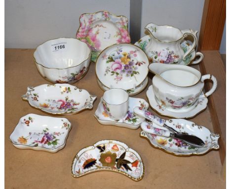 Royal Crown Derby including Derby Posies jugs, trinket dishes, etc