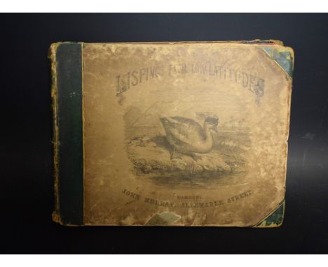 Antiquarian Book - Anon, Blackwood (Helen Selina, Baroness Dufferin and Claneboye), Lispings from Low Latitudes; or, Extracts