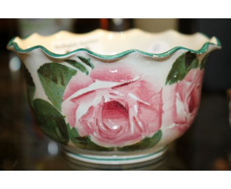 Wemyss Cabbage Roses bowl, D ~ 12cm