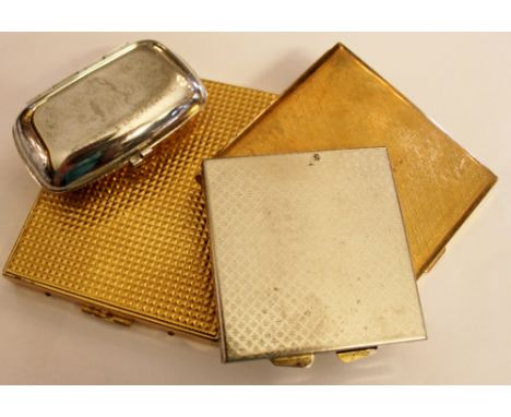 Snuff box, compact, card case and mirror
